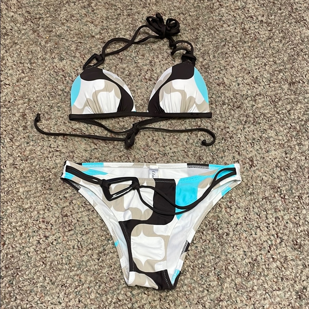Etam Multicolor Bikini Set- new